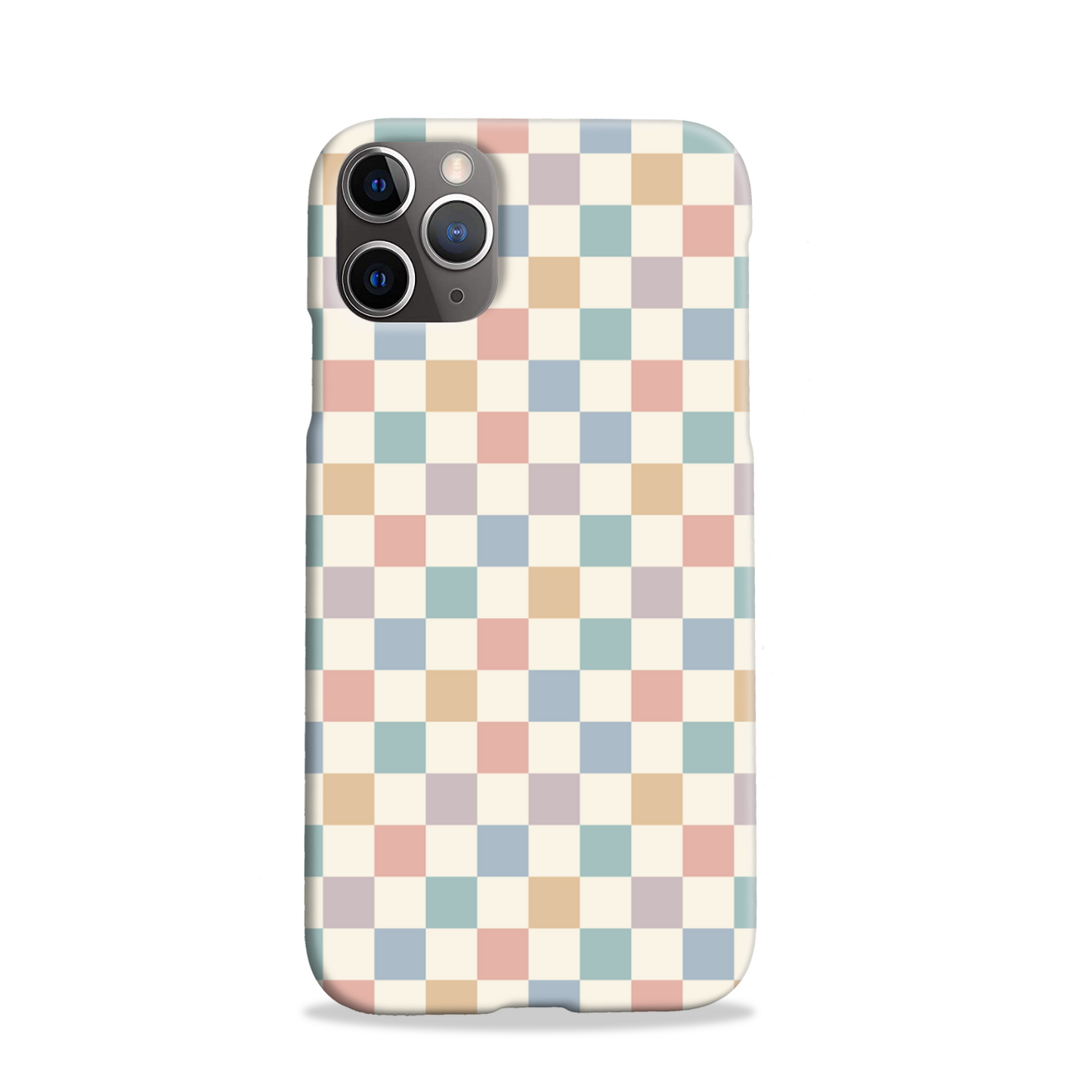 Pastel Multi Check Slim Phone Case