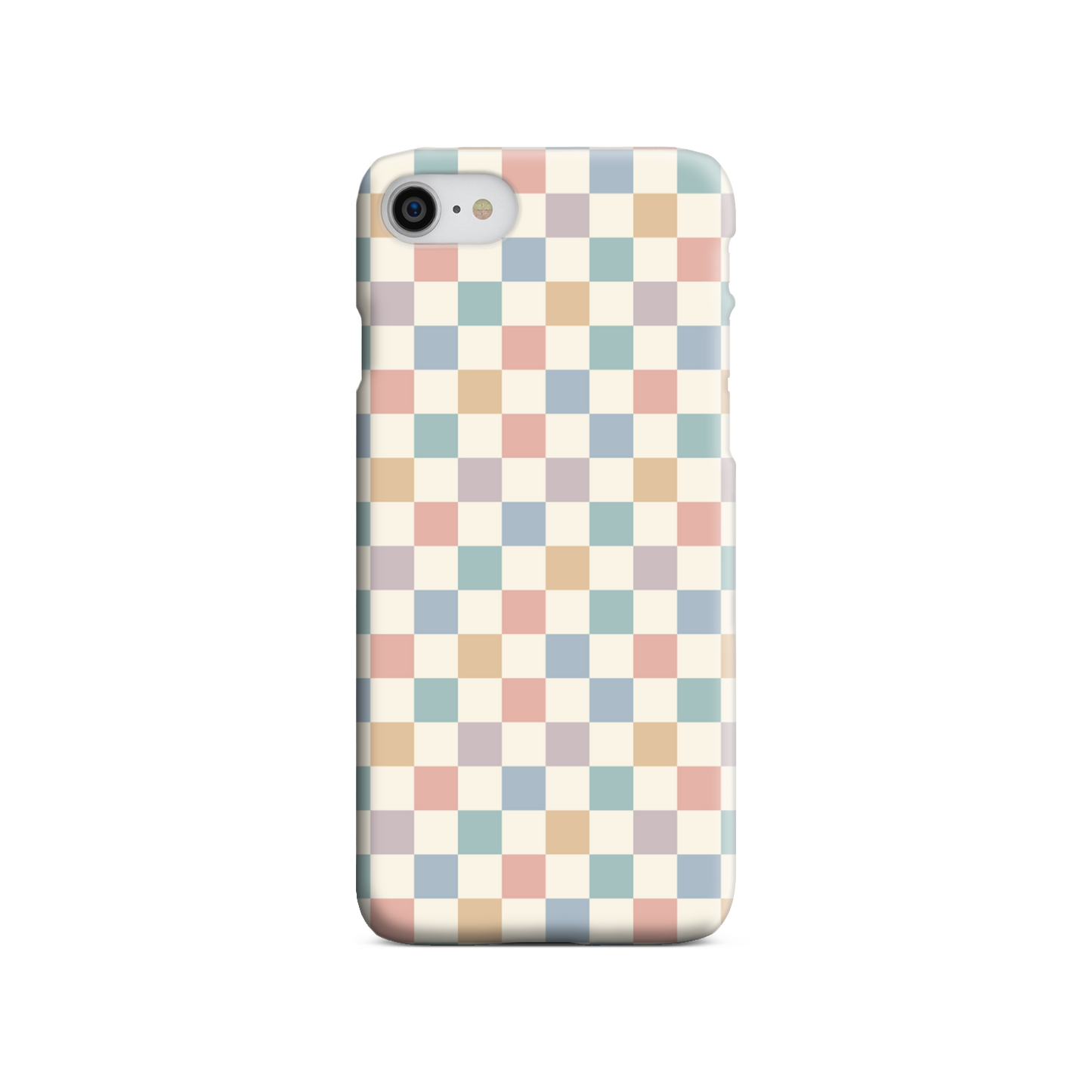 Pastel Multi Check Slim Phone Case