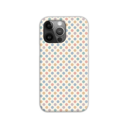 Pastel Multi Spot Slim Phone Case