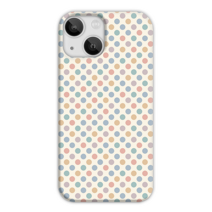 Pastel Multi Spot Slim Phone Case