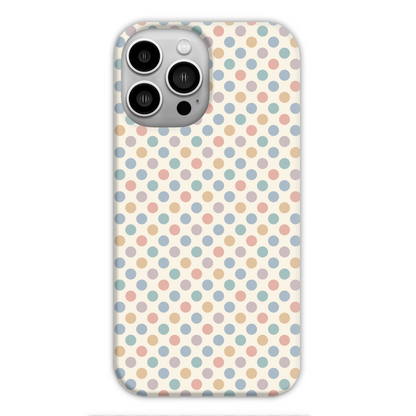Pastel Multi Spot Slim Phone Case