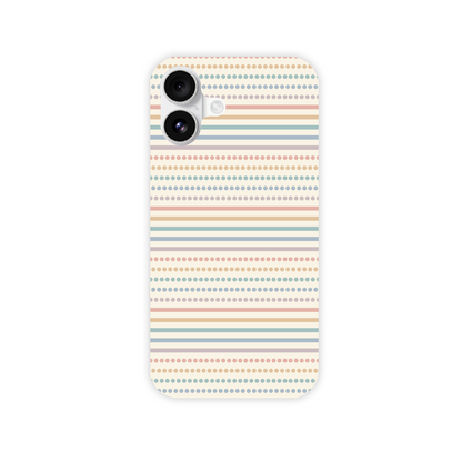 Dots and Stripes Slim Phone Case
