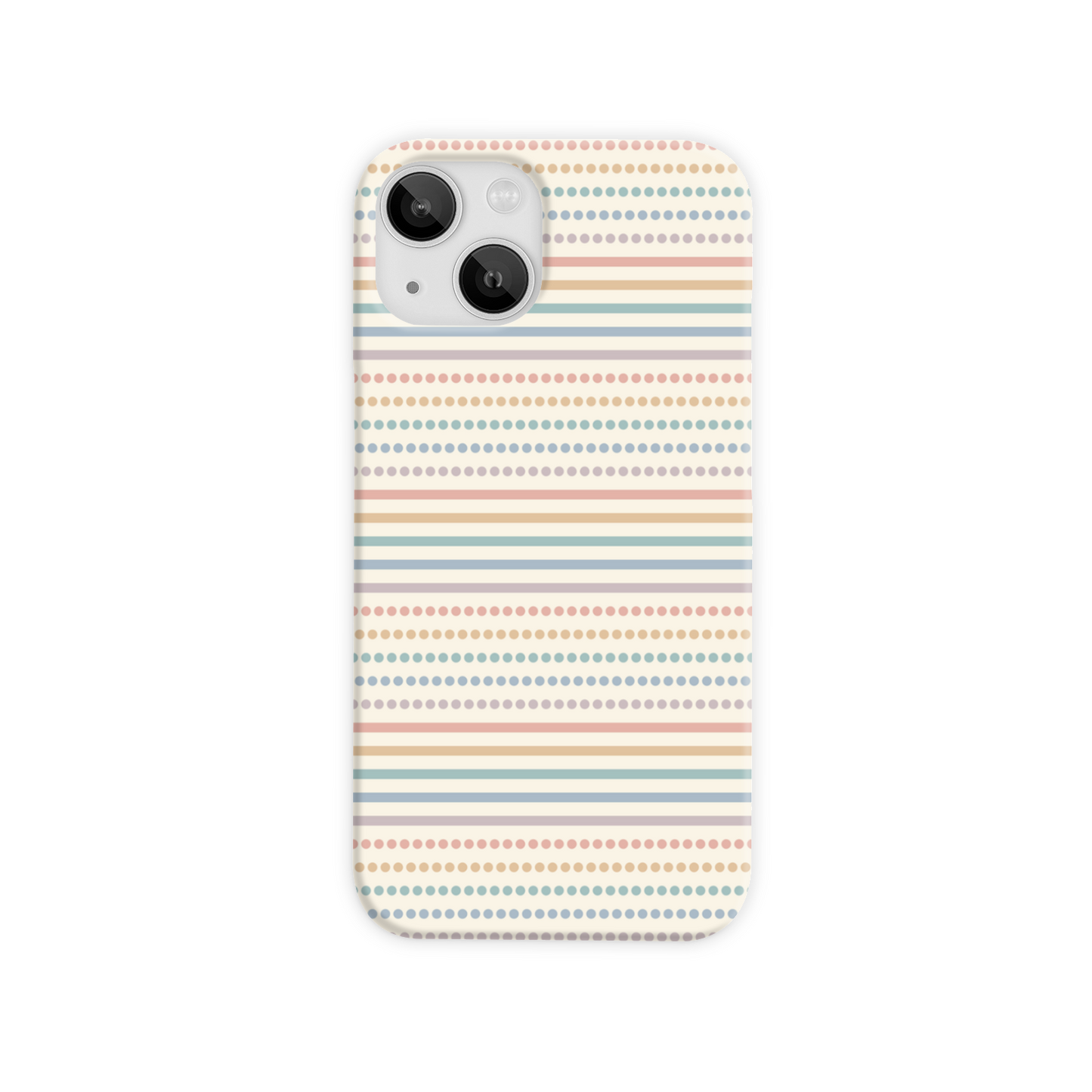 Dots and Stripes Slim Phone Case