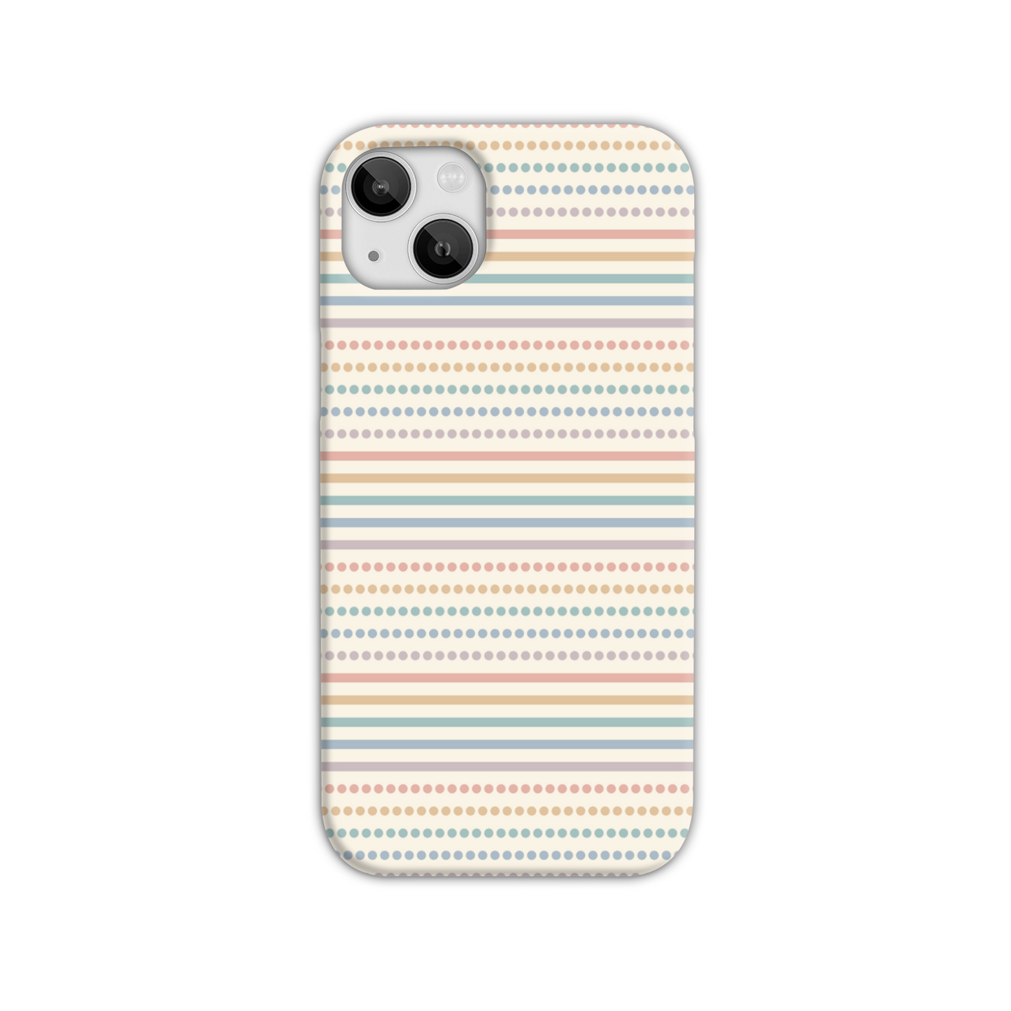 Dots and Stripes Slim Phone Case