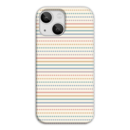 Dots and Stripes Slim Phone Case
