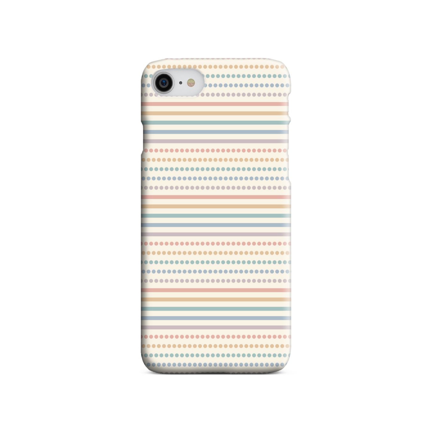 Dots and Stripes Slim Phone Case