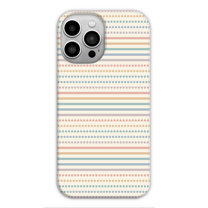 Dots and Stripes Slim Phone Case