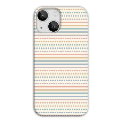 Dots and Stripes Slim Phone Case