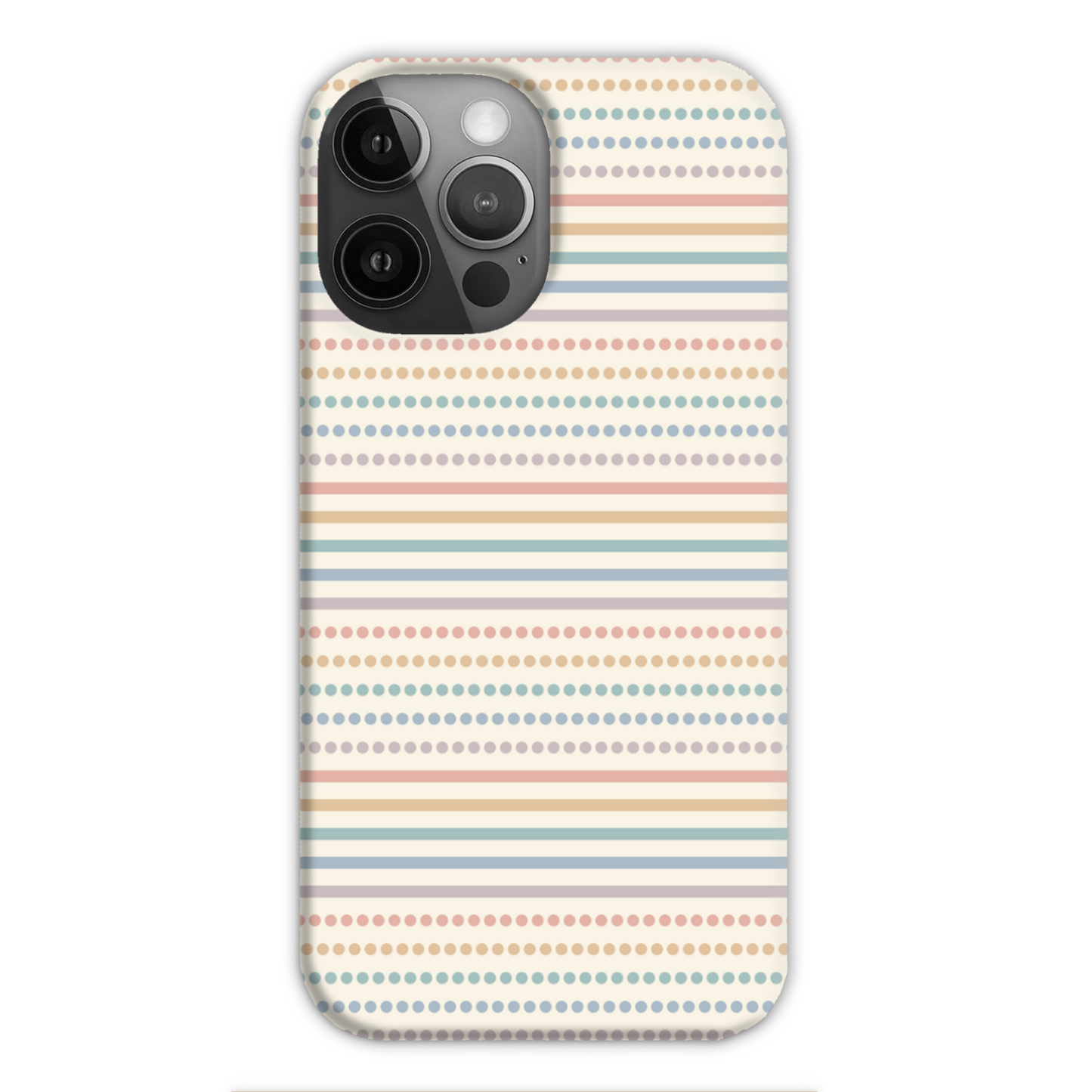 Dots and Stripes Slim Phone Case