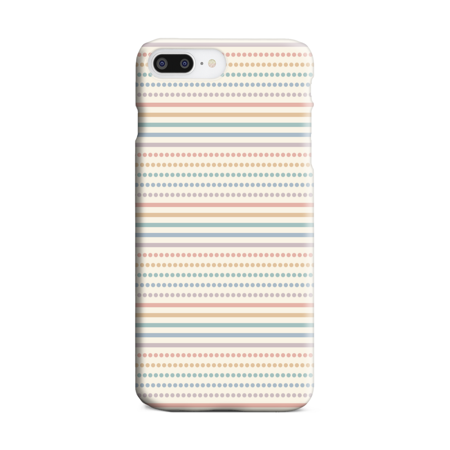Dots and Stripes Slim Phone Case