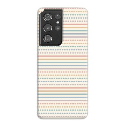 Dots and Stripes Slim Phone Case