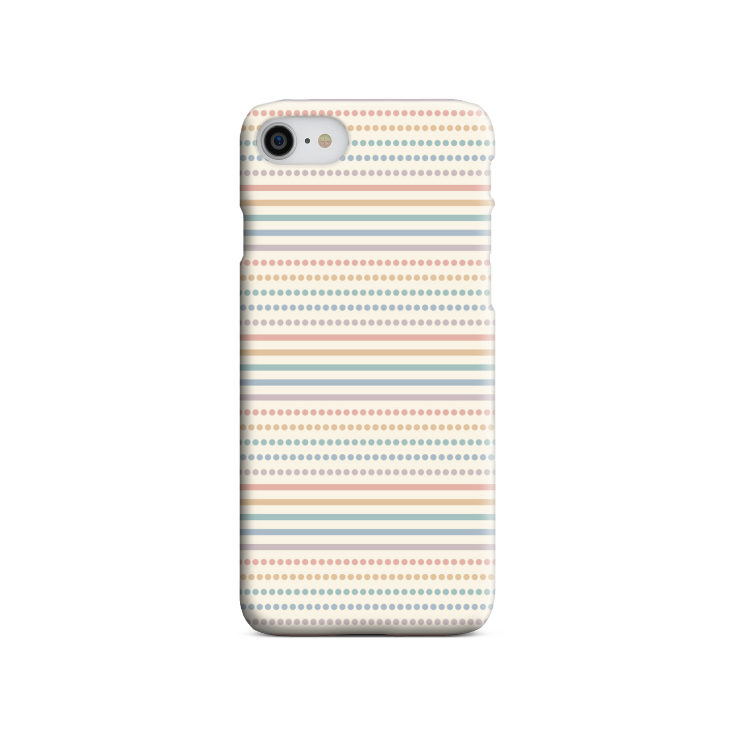 Dots and Stripes Slim Phone Case