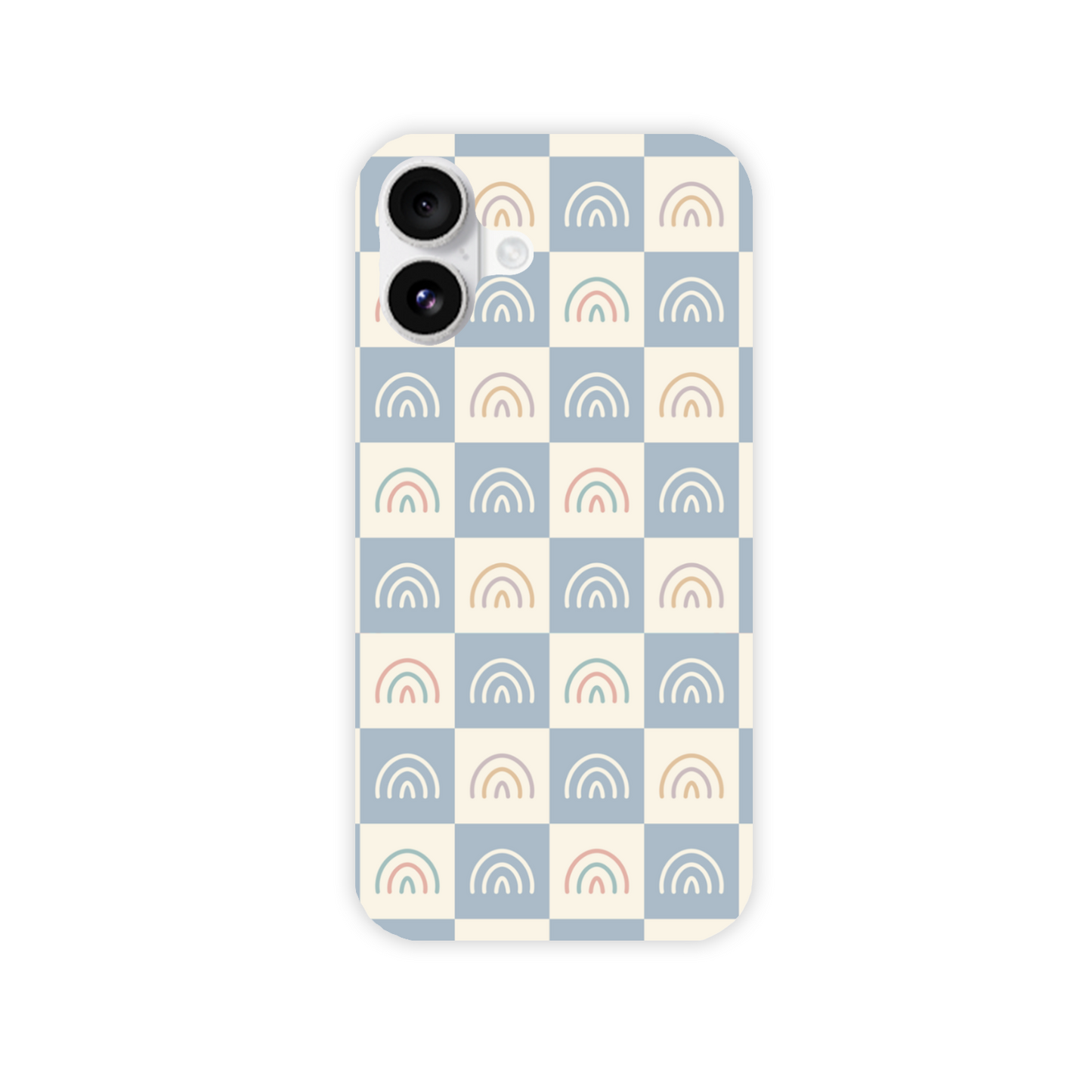 Rainbow Check Slim Phone Case