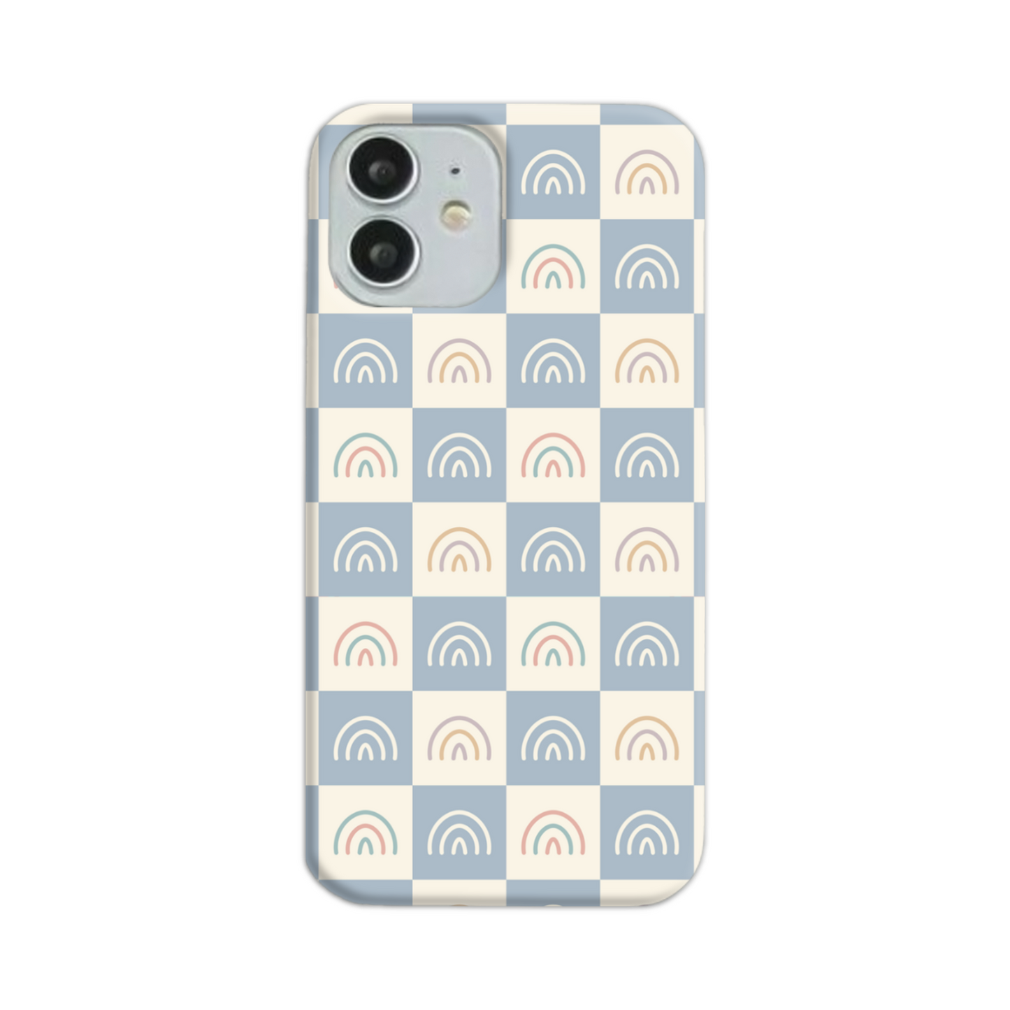 Rainbow Check Slim Phone Case