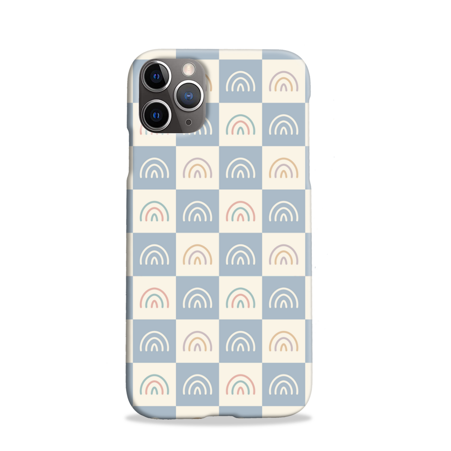 Rainbow Check Slim Phone Case