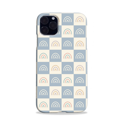 Rainbow Check Slim Phone Case