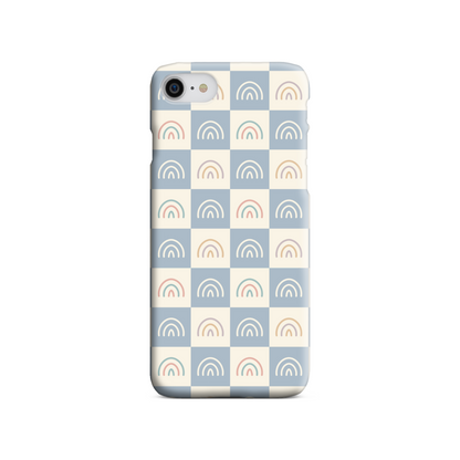 Rainbow Check Slim Phone Case