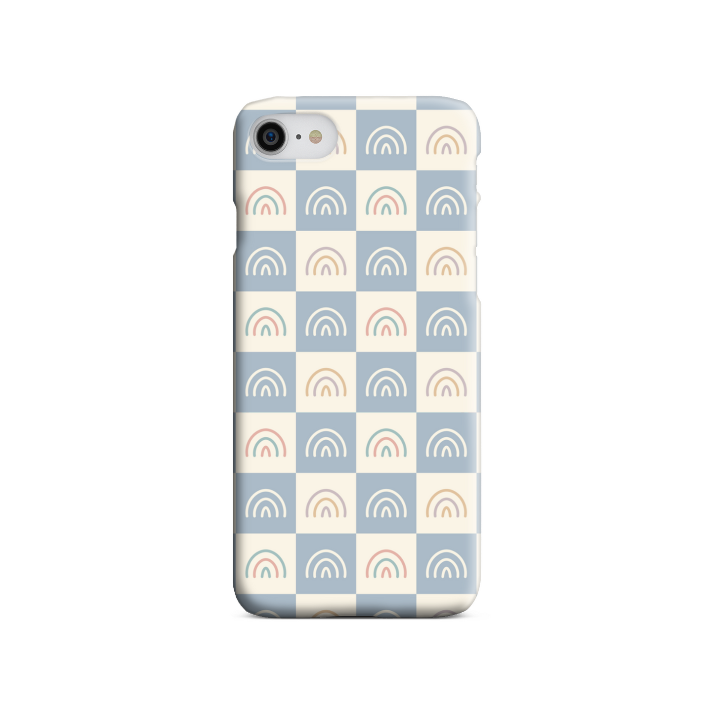 Rainbow Check Slim Phone Case