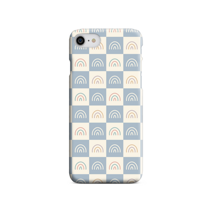 Rainbow Check Slim Phone Case