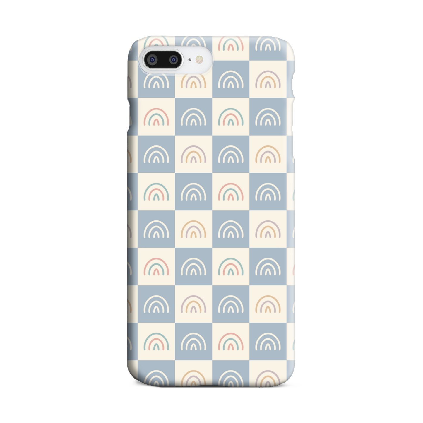 Rainbow Check Slim Phone Case