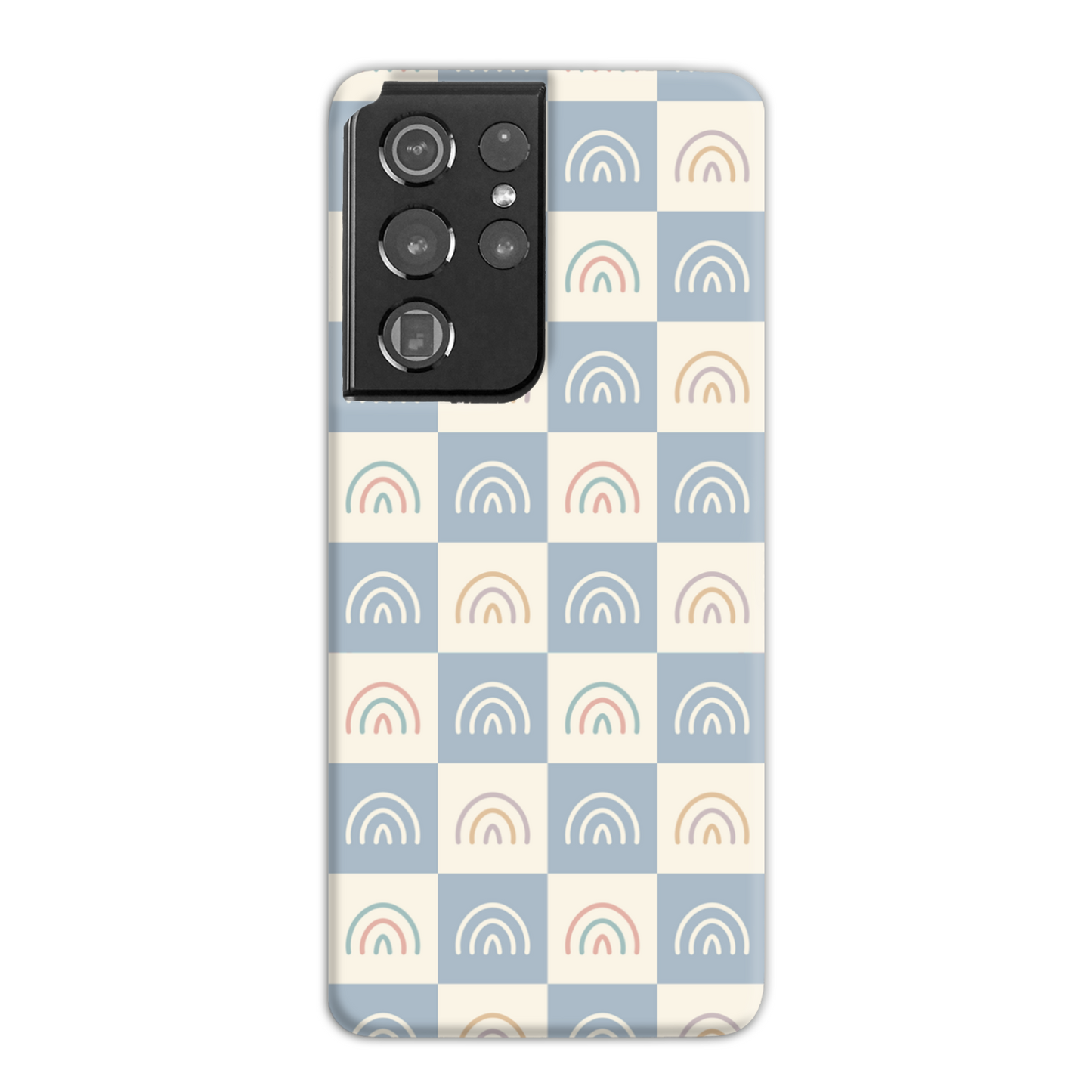 Rainbow Check Slim Phone Case