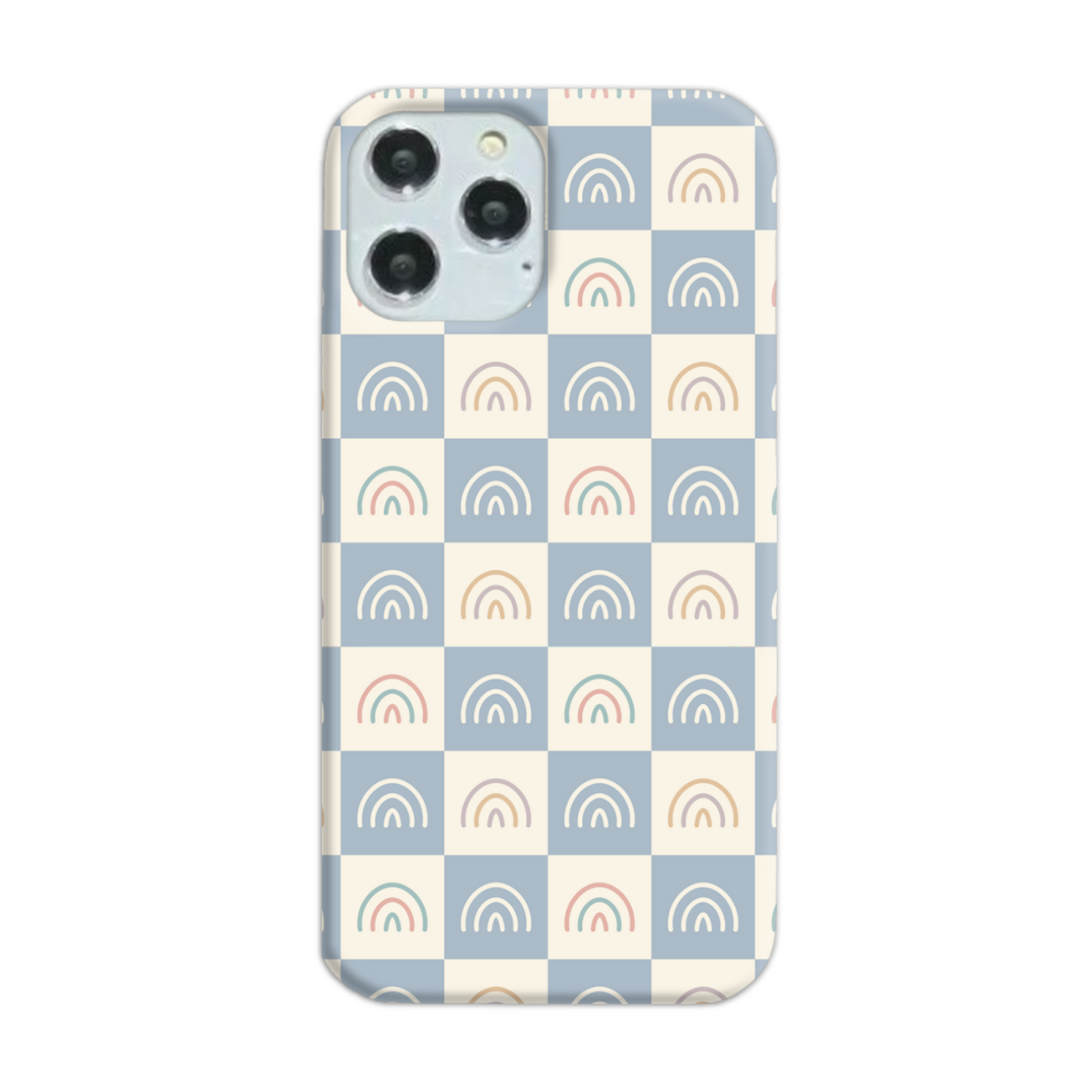 Rainbow Check Slim Phone Case