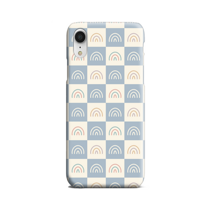 Rainbow Check Slim Phone Case