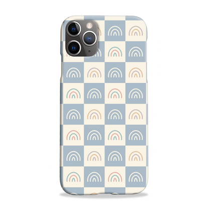 Rainbow Check Slim Phone Case