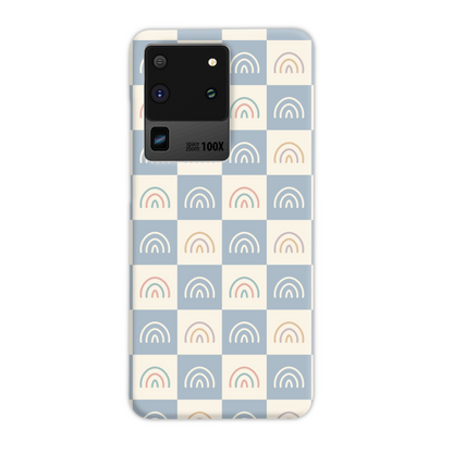 Rainbow Check Slim Phone Case