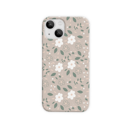 Nude Florals Slim Phone Case