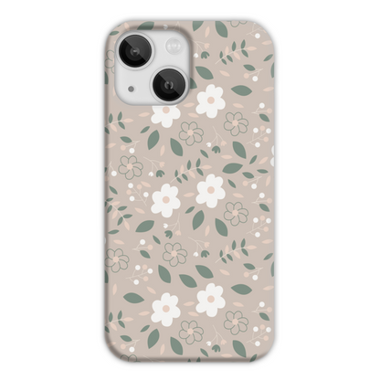 Nude Florals Slim Phone Case