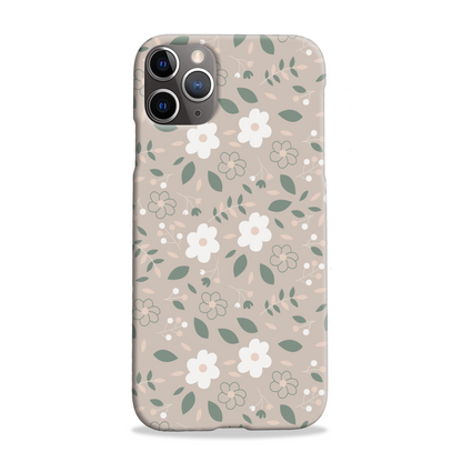 Nude Florals Slim Phone Case