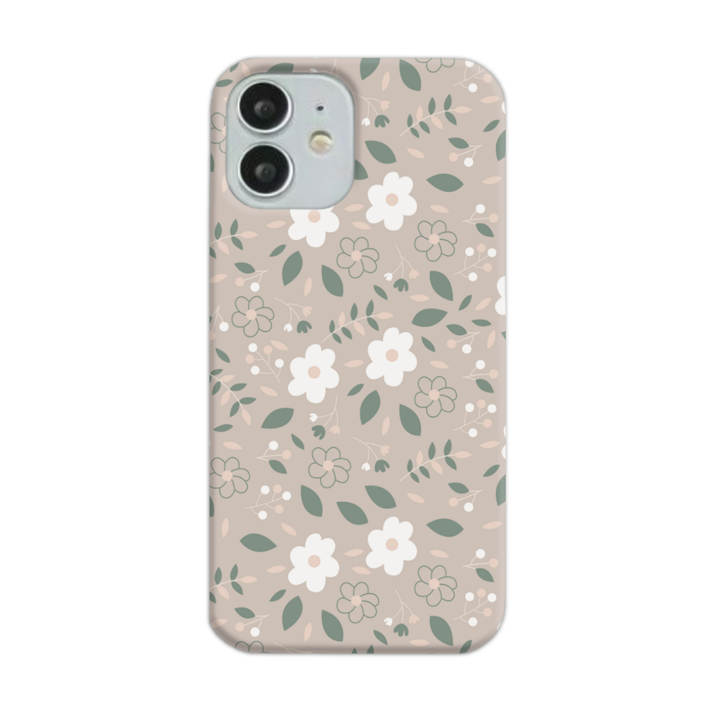 Nude Florals Slim Phone Case