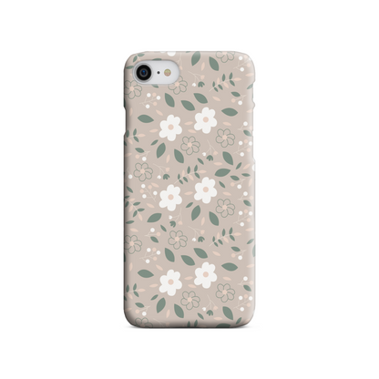 Nude Florals Slim Phone Case