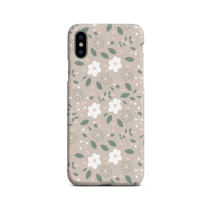 Nude Florals Slim Phone Case