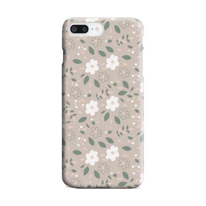 Nude Florals Slim Phone Case