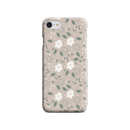 Nude Florals Slim Phone Case