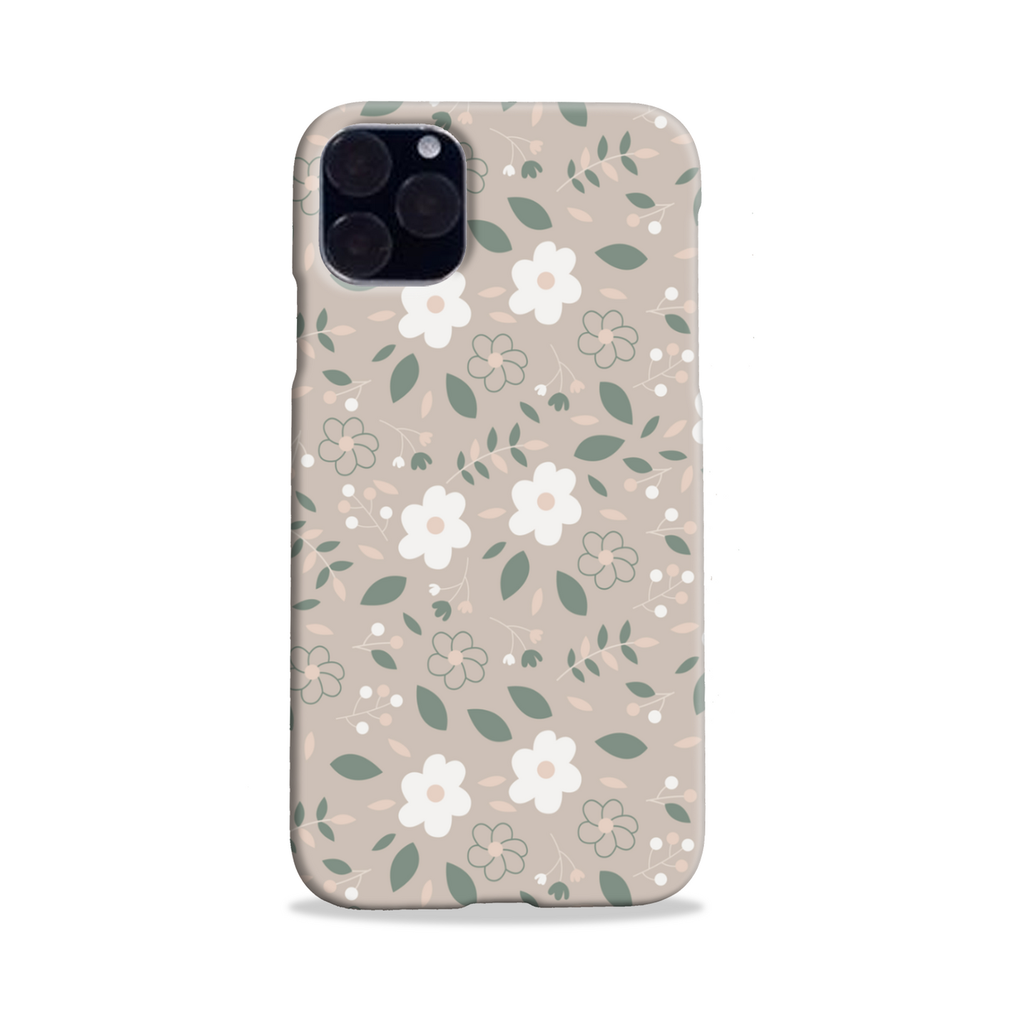 Nude Florals Slim Phone Case