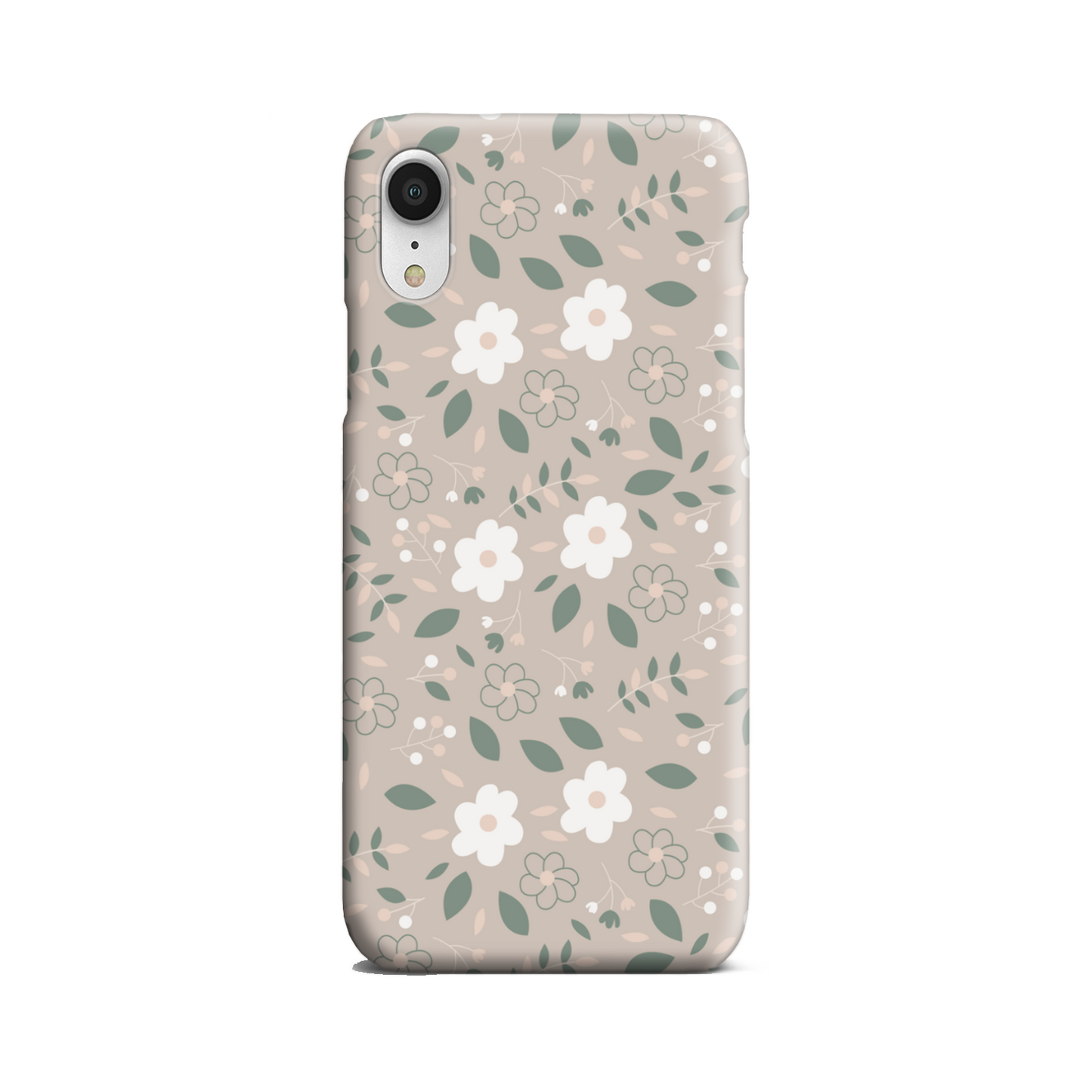 Nude Florals Slim Phone Case