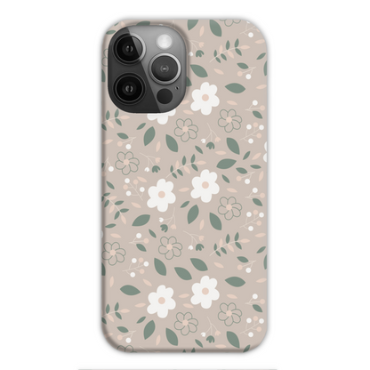 Nude Florals Slim Phone Case