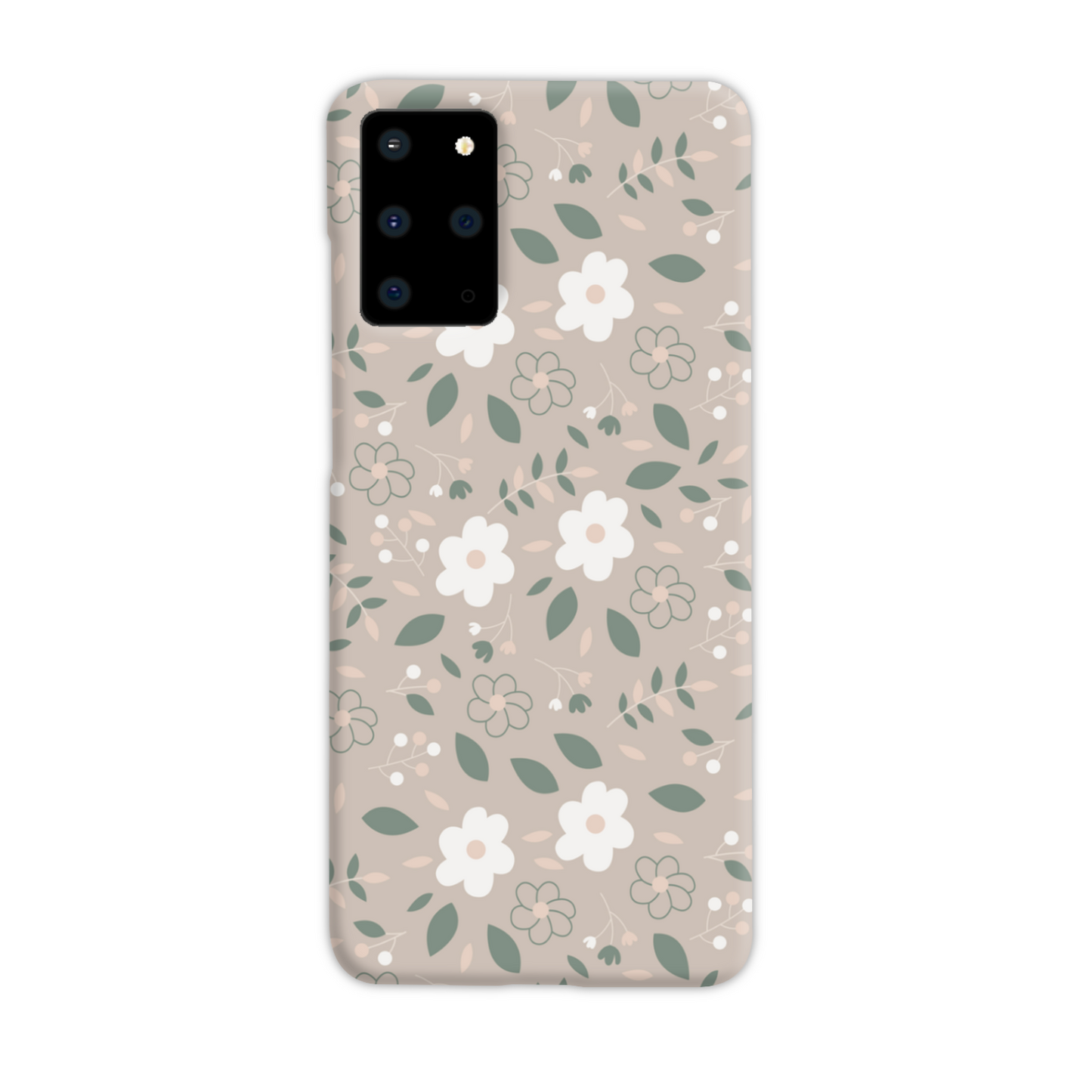 Nude Florals Slim Phone Case