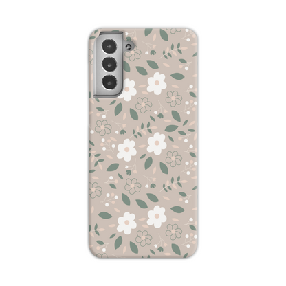Nude Florals Slim Phone Case