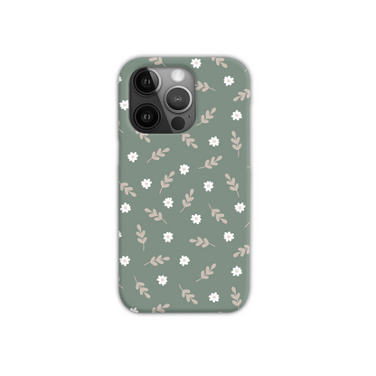 Olive Leaf Slim Phone Case