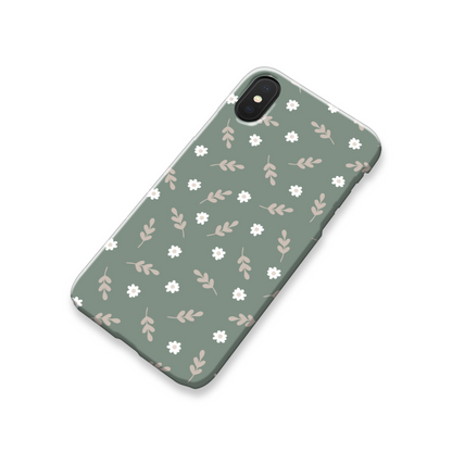 Olive Leaf Slim Phone Case