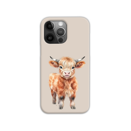 Highland Cow Slim Phone Case