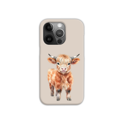Highland Cow Slim Phone Case