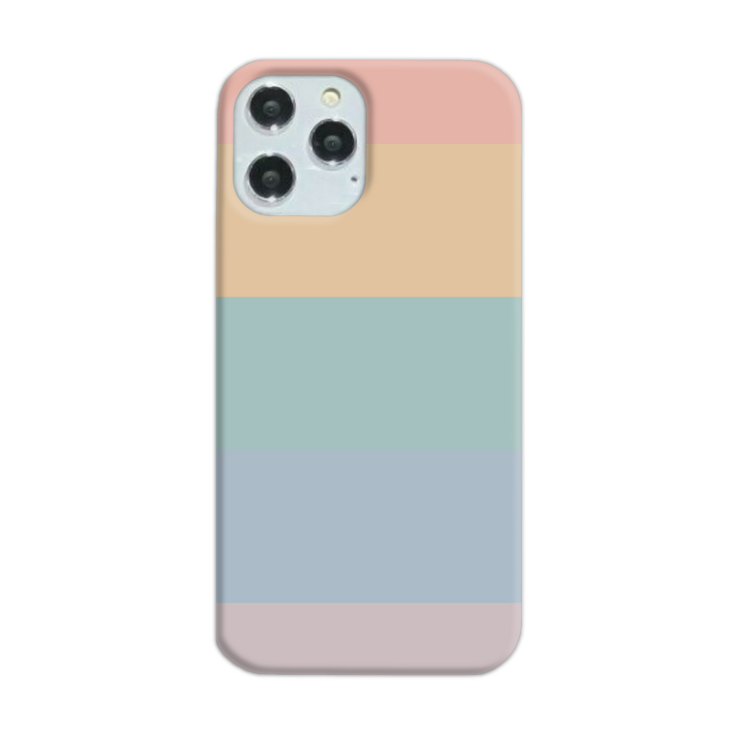 Pastel Rainbow Stripe Slim Phone Case