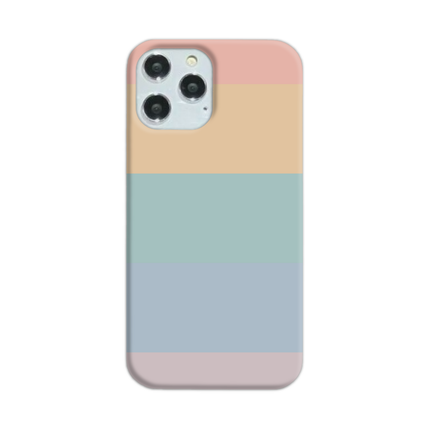 Pastel Rainbow Stripe Slim Phone Case