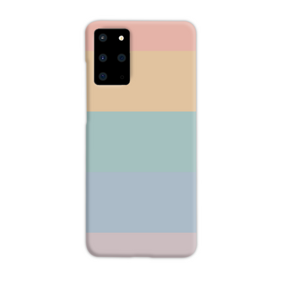 Pastel Rainbow Stripe Slim Phone Case