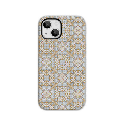 Yellow Mosaic Tough Phone Case